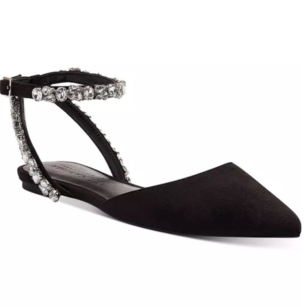 Brand New women’s Aminah Abdul Jillil for INC Zoi Embellished Flats